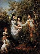 Thomas Gainsborough The Marsham Children oil on canvas